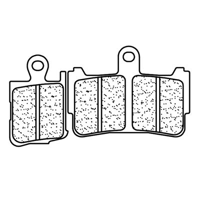 Disk pločice CL BRAKES 1216 XBK5 (4pcs in kit)