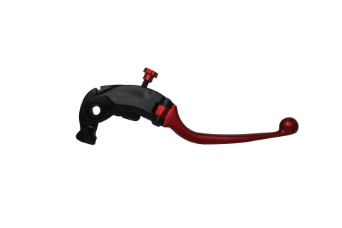Adjustable folding lever ACCOSSATO LV018 in aluminium for Nissin radial brake master cylinder crven