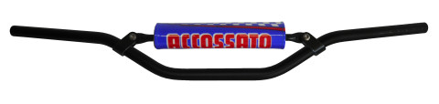 Handlebar ACCOSSATO HB060 Aluminium Made With Constant Diameter - 22 mm silver