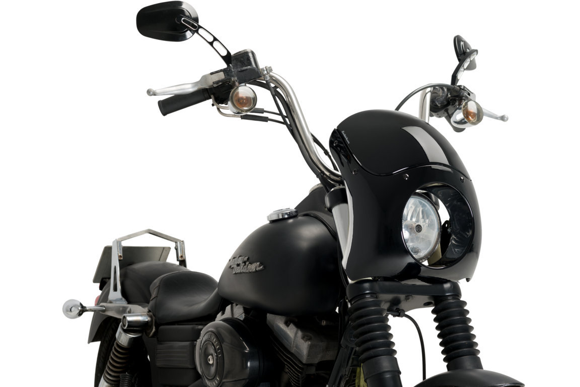 Semifairing CUSTOMACCES BURNOUT CUP006N Crni