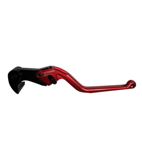 Brake lever ACCOSSATO EDR15 fixed CNC-worked aluminium, red