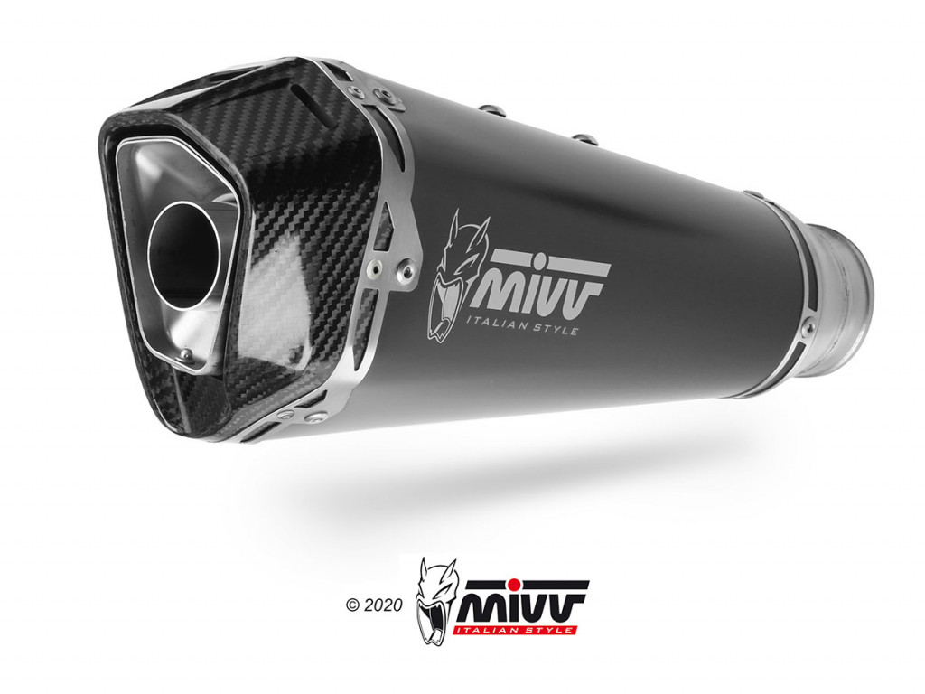 Silencer MIVV DELTA RACE D.027.LDRB Black Stainless Steel