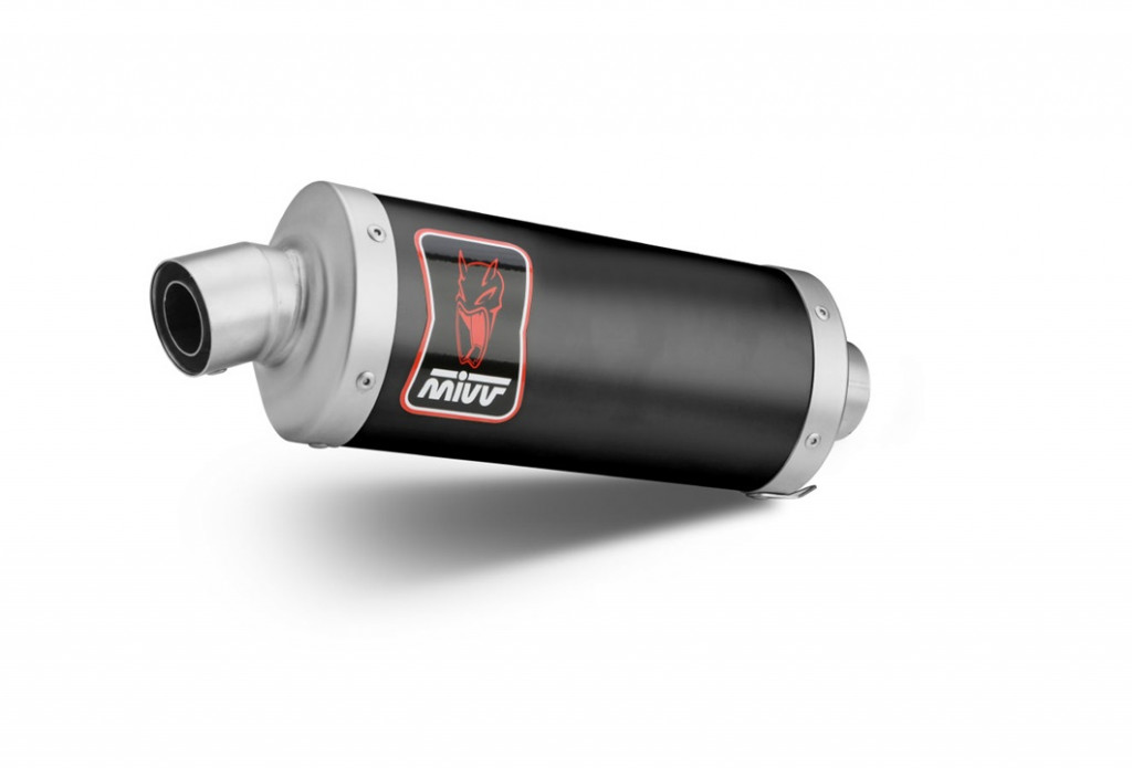 Silencer MIVV DAKAR D.053.LDKB Crni for DUCATI Desert X 950 2022-2024