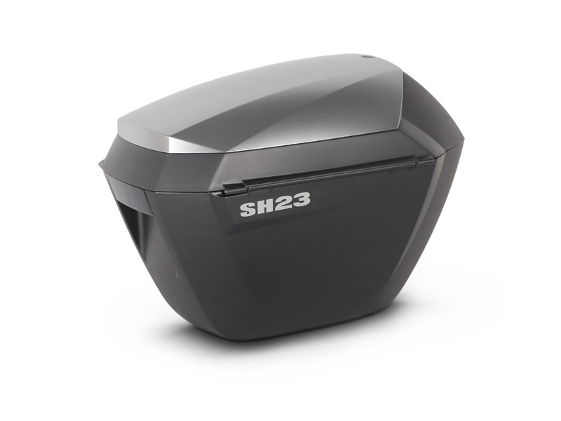 Side cases SHAD SH23 D0B23200W aluminium look