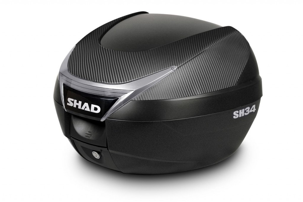 Top case SHAD SH34 D0B34106 Carbon