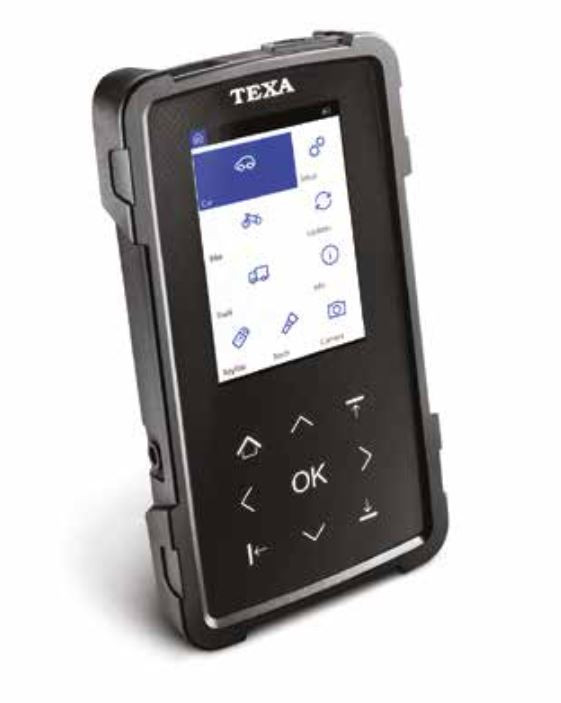 Diagnosis TPMS TEXA TPS2 (Tyre pressure monotoring)