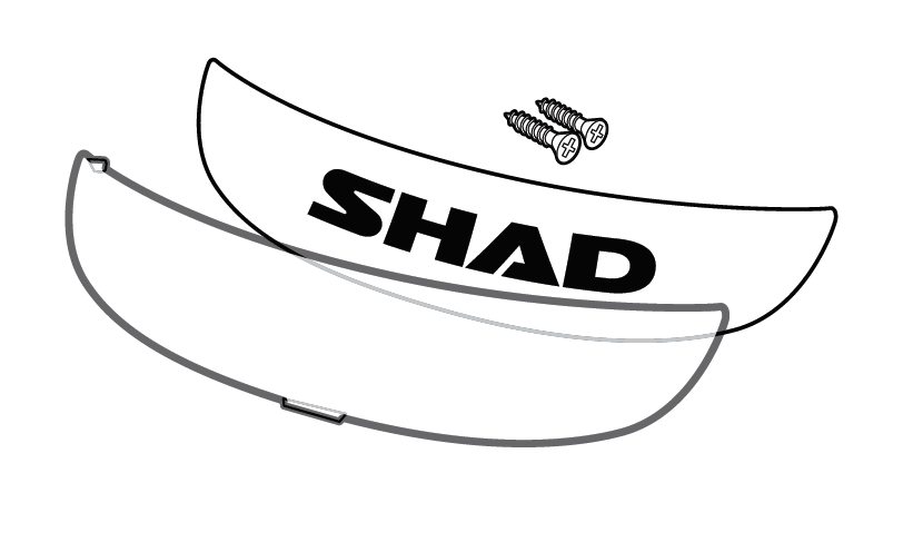 Reflector SHAD D1B261CAR for SH26 white