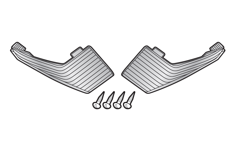 Reflectors SHAD D1B361CAR for SH36 white