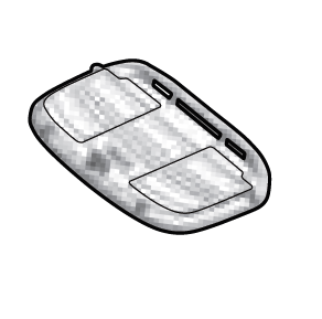 Medium mounting plate SHAD D1B40PAR for SH39, SH40, SH44, SH45, SH46, SH47 and TR41