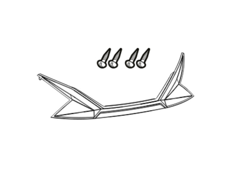 Reflector SHAD D1B47CAR for SH47 white