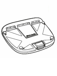 Bottom rack SHAD D1B48PAR for SH58X/SH59X/SH50/SH48
