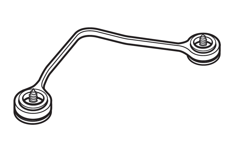 Lid limiter SHAD D1B5TIR for SH23, SH35, SH36 and TR41