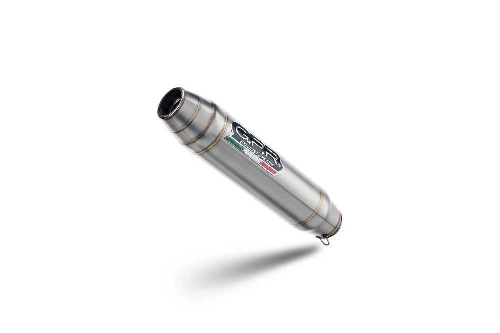 Slip-on exhaust GPR DEEPTONE INOX H.259.1.RACE.DE Brushed Stainless steel