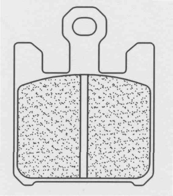 Disk pločice CL BRAKES 1110 A3+ (2pcs in kit)