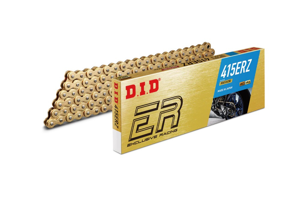 Chain kit D.I.D Chain - Zlat chain 415 ERZ, Non-sealed, CHK front sprocket JMT, CHK rear sprocket JMT for KTM SX 50 / MINI 2010-2013