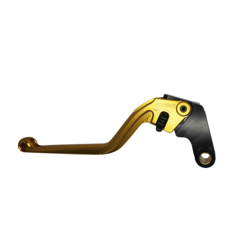 Clutch Lever ACCOSSATO ESB022 fixed CNC-worked aluminium, gold
