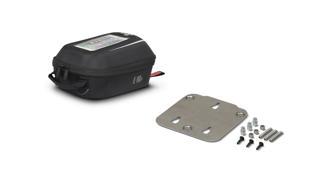 Tank bag with pin system mounting kit SHAD E10P X011PS