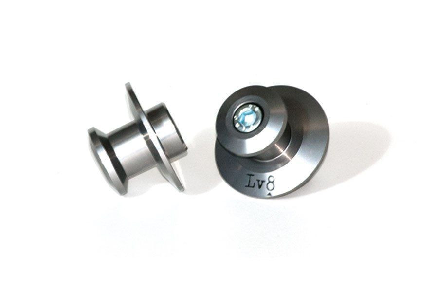 Aluminium bobbins LV8 DIAVOL E201/08125T M8x1,25 titanium