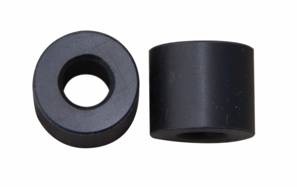 Set of adaptors LV8 DIAVOL E201/08K for TRIUMPH (2 adaptors + 2 bolts)