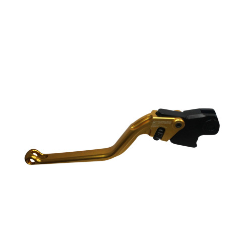 Brake lever ACCOSSATO EDB001 fixed CNC-worked aluminium, gold