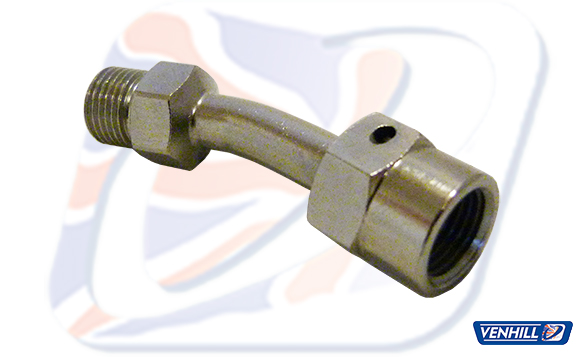 Swivel joint Venhill POWERHOSEPLUS E620 20 deg 1/8 TH BSP krom