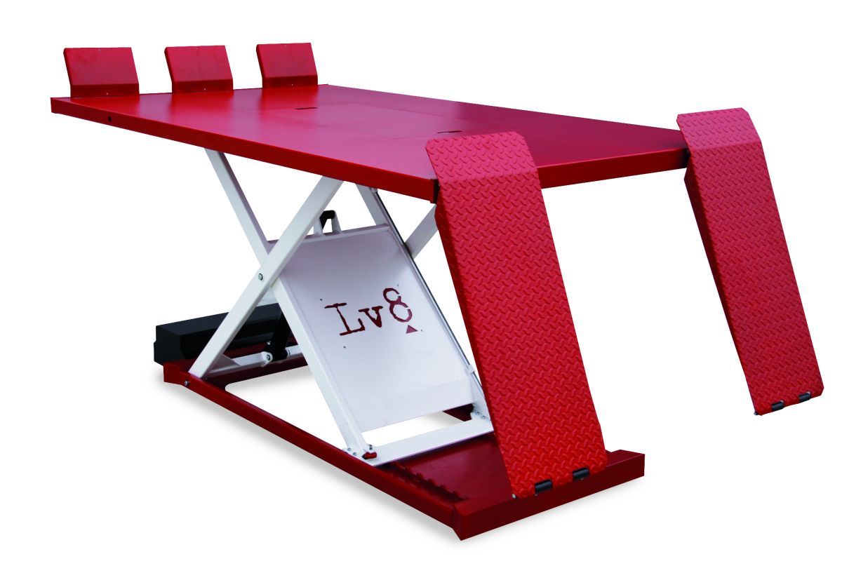 Motorcycle lift LV8 GOLDRAKE 600 QUAD EG600QE with electro-hydraulic unit