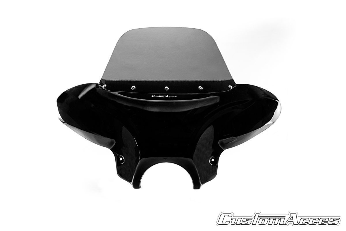 Windshield CUSTOMACCES BATWING EH0005H smoke