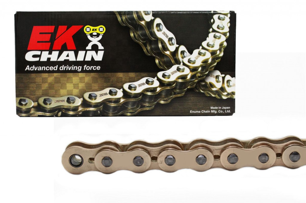 Premium QX-Ring lanac EK 525 SRX2 118 L zlato