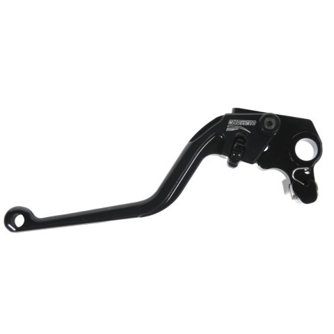 Clutch Lever ACCOSSATO ESC012 fixed CNC machined aluminium, black