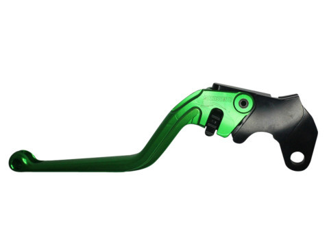 Clutch Lever ACCOSSATO ESY695 fixed CNC-worked aluminium, green