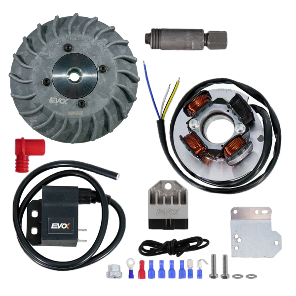 Ignition kit Evok 246365009 - flywheel machined from the bilet