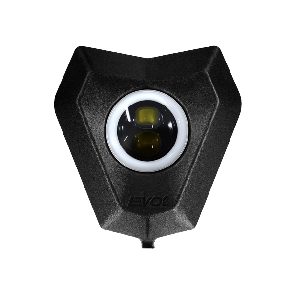 Front complete headlight Evok 246472222 2 lenses round shape
