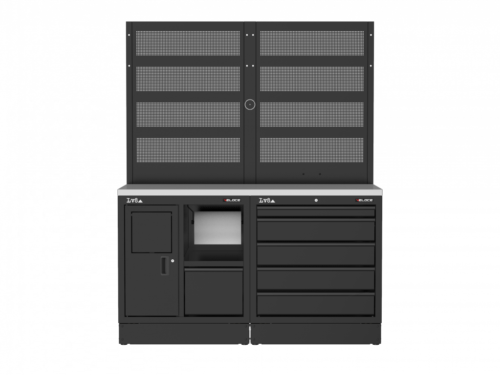Workbench LV8 EVS16-03X with stainless steel top