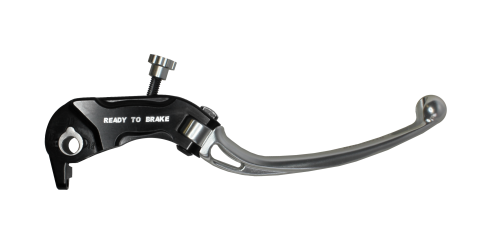 Brake lever ACCOSSATO aluminium, master cylinder silver
