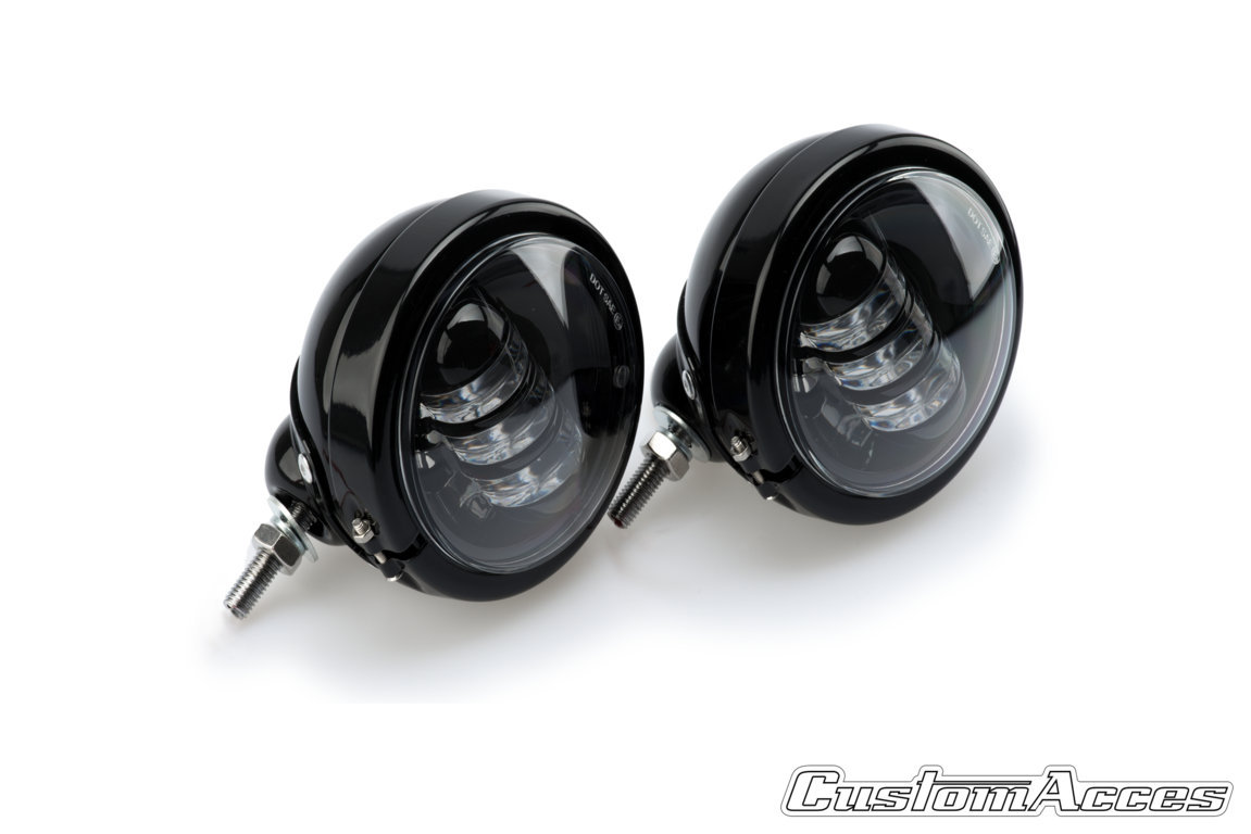 Auxiliary and central lights CUSTOMACCES FA0014N Crni