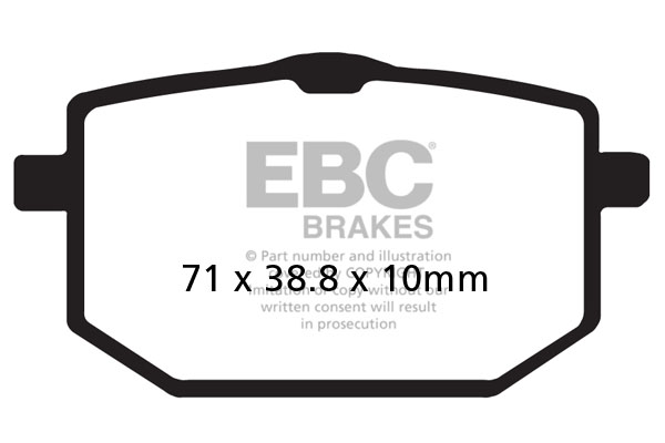 Disk pločice EBC FA118