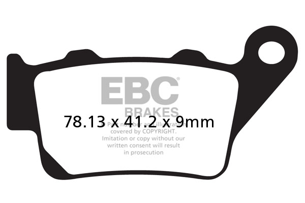 Disk pločice EBC EPFA208HH