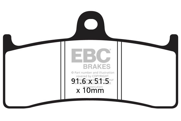 Disk pločice EBC EPFA249HH