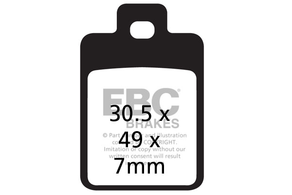 Disk pločice EBC SFA255