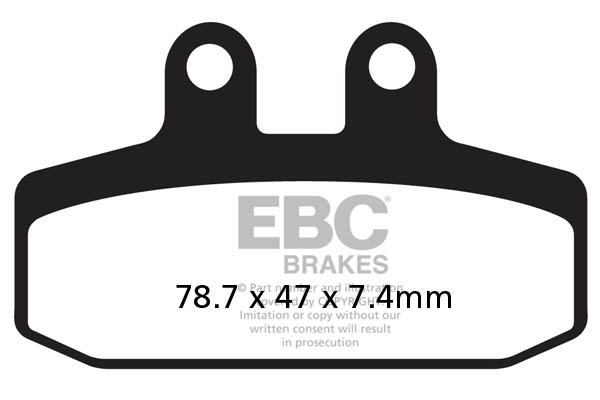 Disk pločice EBC FA256TT