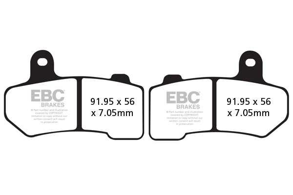 Disk pločice EBC FA409VLD