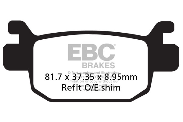 Disk pločice EBC FA415HH
