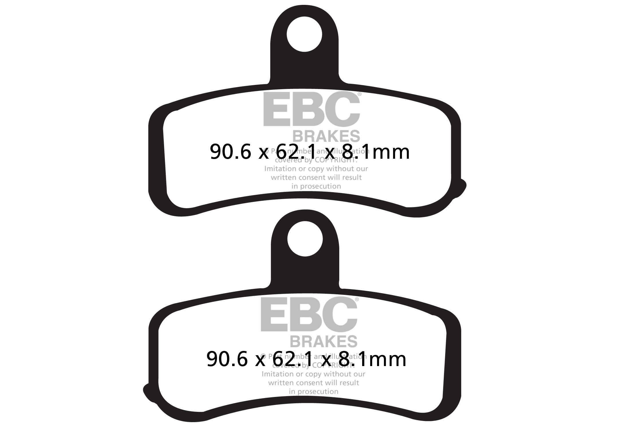 Disk pločice EBC FA457VLD