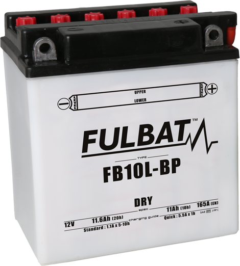 Konvencionalni akumulatori (incl.acid pack) FULBAT FB10L-BP  (YB10L-BP) Acid pack included