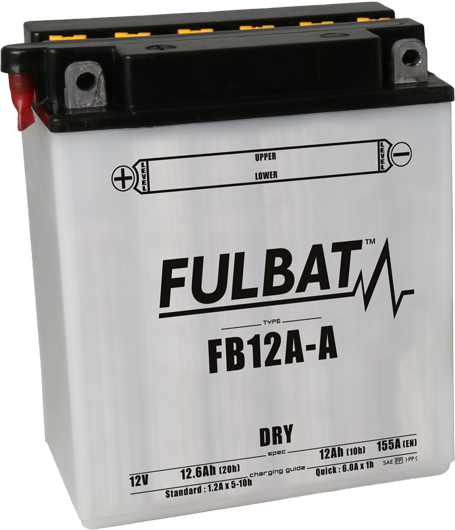 Konvencionalni akumulatori (incl.acid pack) FULBAT FB12A-A  (YB12A-A) Acid pack included