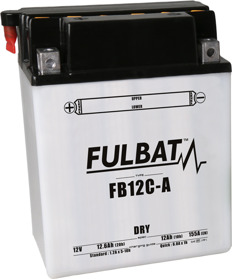 Konvencionalni akumulatori (incl.acid pack) FULBAT FB12C-A  (YB12C-A) Acid pack included