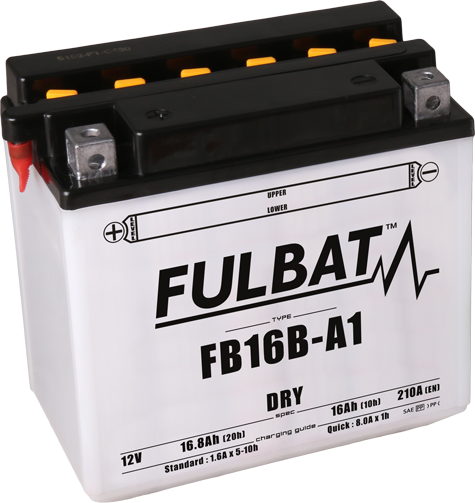 Konvencionalni akumulatori (incl.acid pack) FULBAT FB16B-A1 (YB16B-A1) Acid pack included