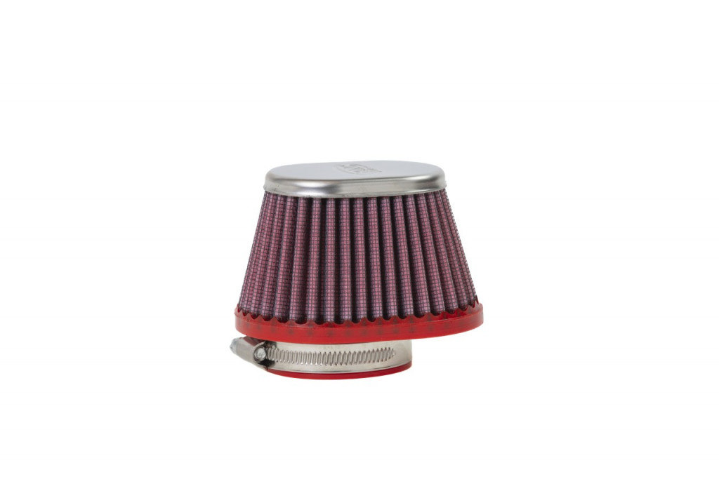 Conical air filter BMC FBPF55-70L Metal Top (left)