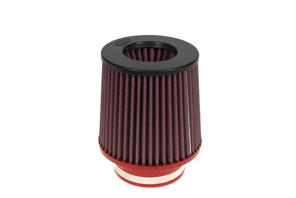 Twin conical air filter BMC FBTW70-140C Carbon Top