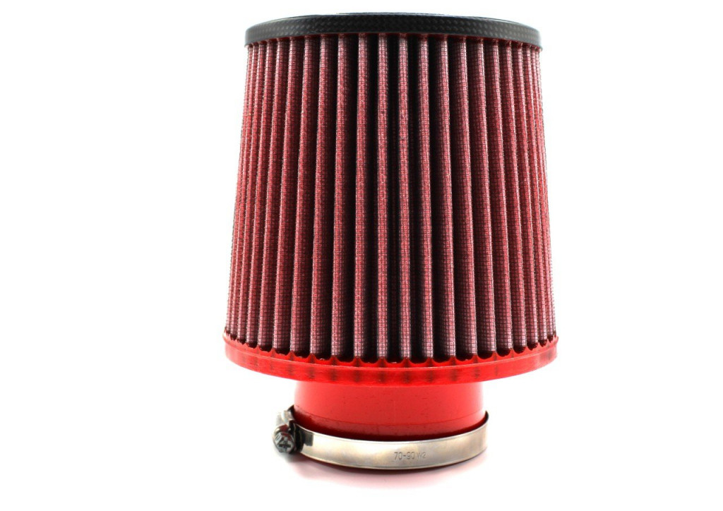 Twin conical air filter BMC FBTW80-140C Carbon Top